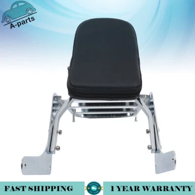 Backrest Sissy Bar w/Luggage Rack For Honda Rebel 250 CA250 CMX250C 1985-2015 - Image 1 of 4