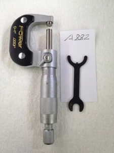 NEW FOWLER 0-1" .0001" CARBIDE TIPPED MICROMETER. 52-229-001 Outside {a882} - Picture 1 of 5