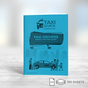 Taxi & private Hire Driver 7 Day, 53 Week Account Record Book - Picture 1 of 3