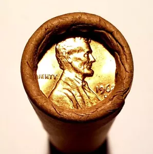 1962-D Lincoln Memorial Cent Roll BU/GEM Sealed Roll 50 cents - Picture 1 of 4