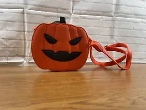 Personality Pumpkin Shaped Halloween Funny Crossbody Pu Shoulder Bag - Picture 1 of 2