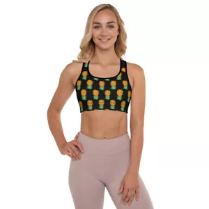 Sujetador deportivo acolchado con piña al revés para mujer sexy torso estilo swinger - Imagen 1 de 25
