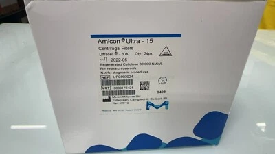 Amicon Ultra-15 Centrifugal Filter Unit 30kDa MWCO UFC903024 24 Units, 15mL - Image 1 of 3