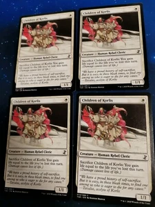 MTG - Children of Korlis x4 - Playset - Time Spiral Remastered - Magic - Picture 1 of 1