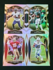 2020 Select Football Concourse and Premier Level SILVER PRIZMS 1-200 You Pick