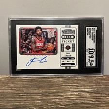 Tari Eason 2022-23 PANINI CONTENDERS Rookie Ticket VARIATIONS Autograph SGC 9.5