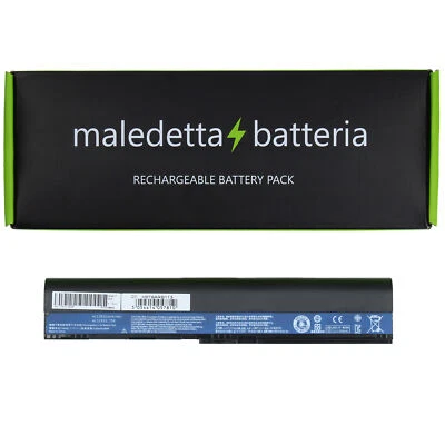 MB DISTRIBUZIONE Batteria POTENZIATA 10.8-11.1V 5200mAh SOSTITUISCE acer AL12B32, AL12X32