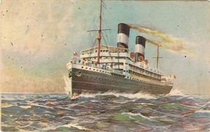 Passenger ship Principessa Mafalda. NGI. Navigazione Generale Italiana. - Imagen 1 de 1