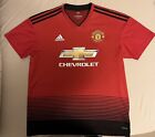 Adidas Manchester United Home Jersey CG0040 MUFC H JSY Climalite 2018/19 Size L