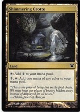 Shimmering Grotto *FOIL Common* Magic MtG x1 Innistrad SP