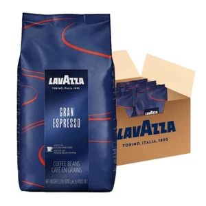 6 x Lavazza Gran Espresso 1Kg Coffee Beans - Picture 1 of 3