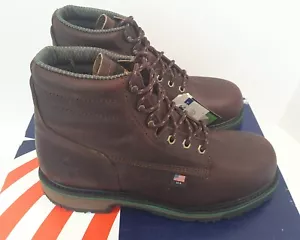 Thorogood Mens 7.5 B 6" American Heritage Steel Toe Leather Work Boots 804-4711 - Picture 1 of 6