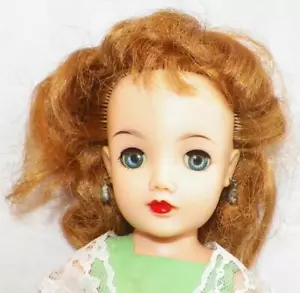 Ideal Miss Revlon Doll 18in. VT-18 Blue Sleep Eyes Brown Saran Hair Vintage 1955 - Picture 1 of 12
