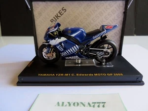 1/24 Ixo YAMAHA YZR-M1 C.EDWARDS 2005 Moto Bike Motorcycle 1:24 Altaya/ IXO - Picture 1 of 9