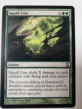 Squall Line - Time Spiral NM Green Rare MAGIC MTG CARD NM LP Lightly Played