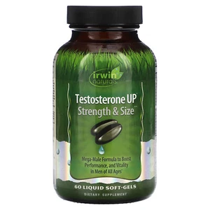 Testosterone Up, Strength & Size™, 60 Liquid Softgels - Picture 1 of 2