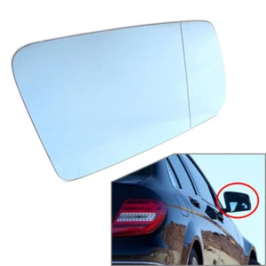 Rearview Mirror Glass For Benz C E S GLK CL CLS Class W204 W212 W221 Right - Picture 1 of 9