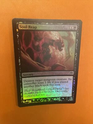MTG - Soul Reap - FOIL - Eventide - NM/MT - Brandy New! - Image 1 of 2