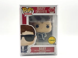 FUNKO POP MOVIES BABY DRIVER #594 BABY VAULTED VINILE CHASE + protezione pop - Foto 1 di 8