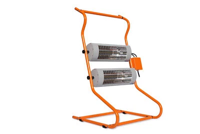 Unidad de calefacción portátil con soporte de lámpara infrarroja 2800 vatios Solamagic Eco calefacción por suelo radiante Foto 1 de 2