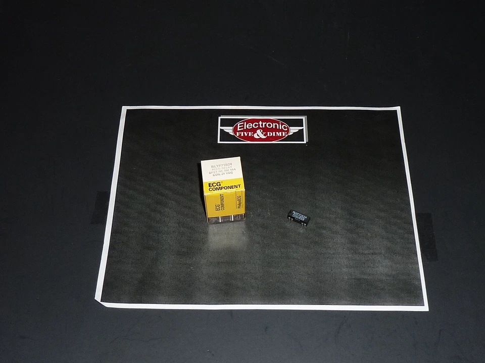 ECG RLYF71B24 Reed Relay SPST -NC  500MA COIL 24 VDC - Image 1 of 1