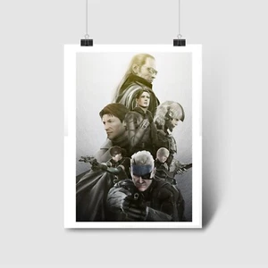 MGS 4 Promo Art | Classic Tactical Game | High Quality Prints - Picture 1 of 5