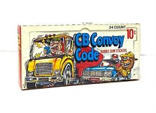 1978 CB Convoy Code Bubble Gum Stickers Sealed Box