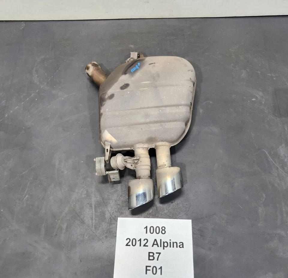 ✅ Silenciador de escape trasero derecho pasajero 11-15 OEM BMW F01 F02 Alpina B7 N63 Foto 1 de 4