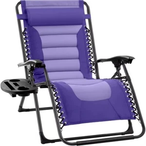 Übergroßer Zero Gravity Relaxsessel klappbar Outdoor Terrassenliege - Bild 1 von 6
