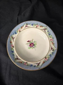 Porcelain bowl 5inch floral blue pattern - Picture 1 of 3