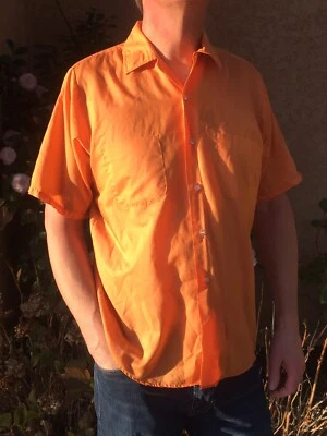 Vintage Men’s short sleeve button up double pocket shirt - Image 1 of 3