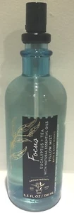 1 BATH & BODY WORKS AROMATHERAPY FOCUS EUCALYPTUS TEA PILLOW MIST SPRAY ROOM - Picture 1 of 1