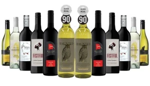 4000+ SOLD! AU Red & White Wine Mixed 12x750ml - Picture 1 of 7