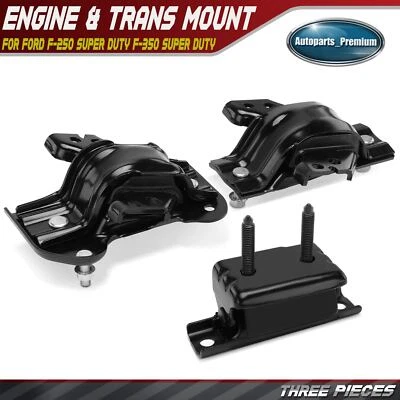 3x Montaje de motor y transmisión para Ford F-250 Super Duty 2003-2004 V8 6,0 L Foto 1 de 4
