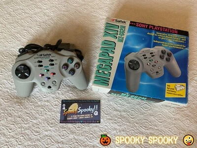 Saitek Megapad XIV Micro-Switch Turbo Controller PS1 - GC - High Quality Packing - Image 1 of 4