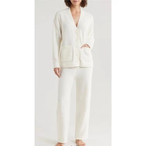 Nordstrom So Soft Cardigan & Lounge Hose Set Farbe: Ivory Egret Gr. Medium (neu) - Bild 1 von 8