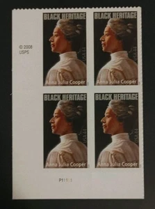 US Stamps Plate Block Scott #4408 44c Anna Julia Cooper. MNH. Free Shipping! - Picture 1 of 2
