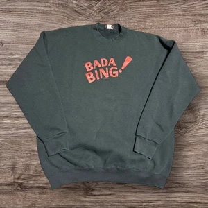 Vintage 2000 HBO The Sopranos Bada Bing! Strip Club Sweatshirt XL TV Promo schwarz - Bild 1 von 7