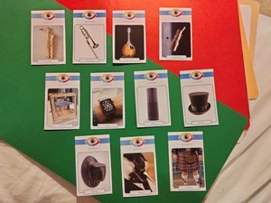 Eye Know LOT (11) Music Instruments/Cloths TRIVIA IMAGE oddball cards Free Ship - Picture 1 of 1