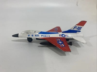 U.S. AIR FORCE, F-16 FIGHTER JET. A203 GENERAL DYNAMICS DIECAST METAL TOY PLANE - Image 1 of 4