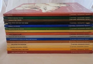 1980s National Geographic Books for World Explorers Kids Science Books Lot of 15 - Imagen 1 de 7