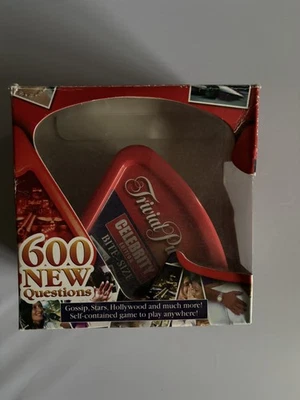 Trivial Pursuit Bite size Celebrity Edition 100 cards, rules + dice Complete  - Image 1 of 3