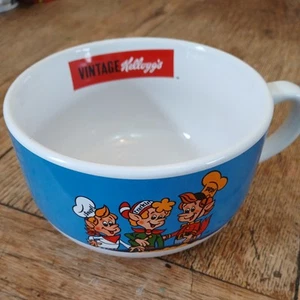 Vintage kelloggs cereal bowl Rice Krispies 2019 Imported By Kim And Miller - Picture 1 of 5