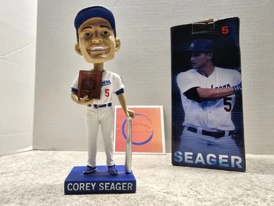 Corey Seager Los Angeles Dodgers MLB 2017 SGA Bobblehead NIB ROY SS - Image 1 of 4