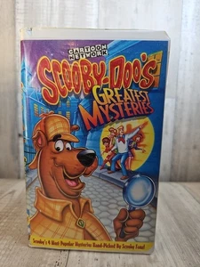 Scooby-Doo’s Greatest Mysteries VHS Cartoon Network Classic 4 Episodes - Picture 1 of 4