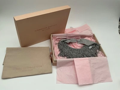 Mignonne Gavigan Le Marcel Lux Collar Necklace In Gold Silver And Black NWT - Image 1 of 4