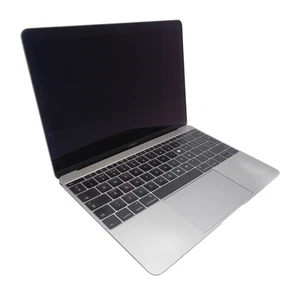 Apple MacBook 8,1 A1534 12" Early 2015 M-5Y31 8GB 256GB *Low Batt, Loose Hinge* - Picture 1 of 12