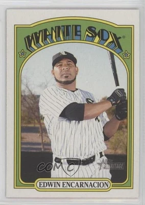 2021 Topps Heritage High Number SP Edwin Encarnacion #413 - Image 1 of 2