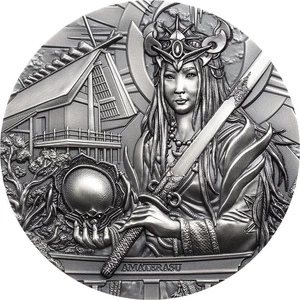 Cook Islands 2021 20$ AMATERASU Gods of The World 3 Oz silber Münze - Bild 1 von 4