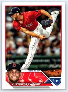 2023 Topps #493 Kutter Crawford - Boston Red Sox - Picture 1 of 2